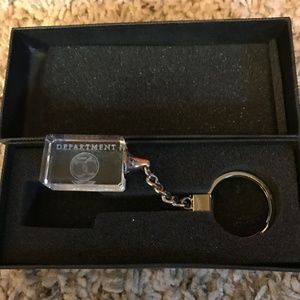 Department 56 Crystal Keychain NWT